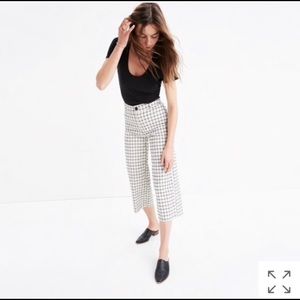 Madewell Langford Wide-Leg Crop Pants